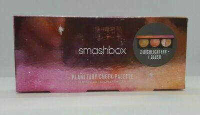 Smashbox Planetary Cheek Palette Blush Highlighter Contour 3 Shades NIB
