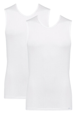 sloggi 2x Basic Soft Vest Größe S - 4 UVP 35,90  weiß Herren Unterhemd Shirt Set