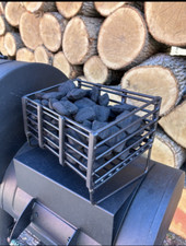 Small Heavy Duty Charcoal Basket with Legs 12...