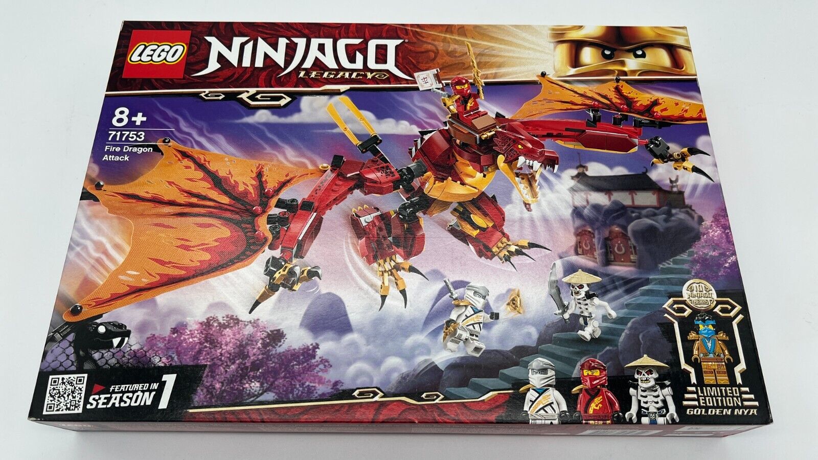 LEGO Ninjago - Ataque do Dragão de Fogo - 71753, LEGO NINJAGO