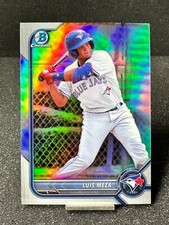 2022 Bowman Draft Chrome  LUIS MEZA  Refractor  #BDC-89  FREE SHIPPING