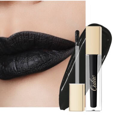 Oulac Kissproof Liquid Matte Liquid Lippenstift in M23 Schwarz Kiss 4,5ml