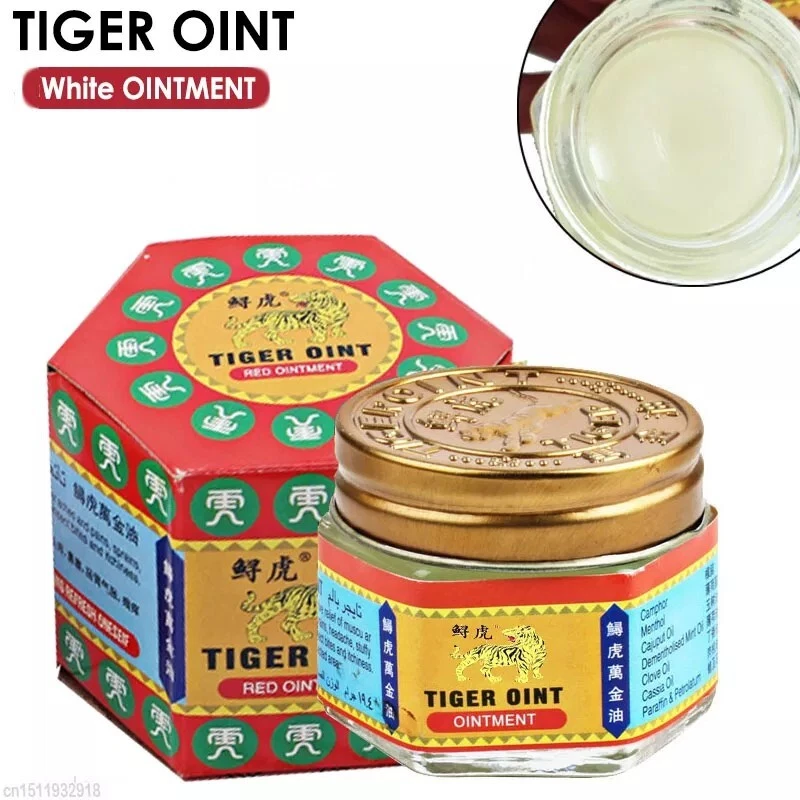 Tiger Balm original Ointment Red White Oil Chinese Medicinal 19.5G - Image 2 of 3