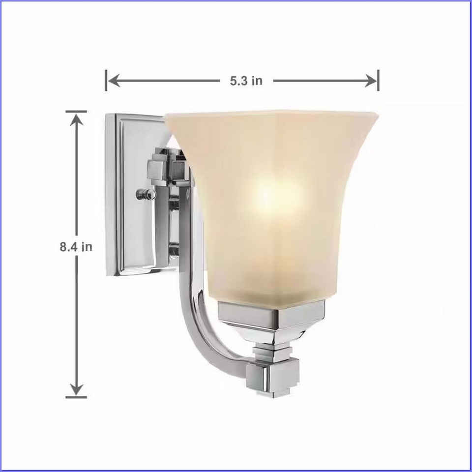 Hampton Bay Ellsworth Swing Arm Wall Sconce – Oil-Rubbed Bronze – 1-Light – New