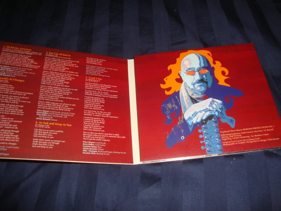 Dave Mason Future's Past signed CD Foto 3 de 4