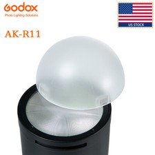 US Godox AK-R11 Round Head Flash Dome Diffuser for V1 AD200 AD200Pro H200R