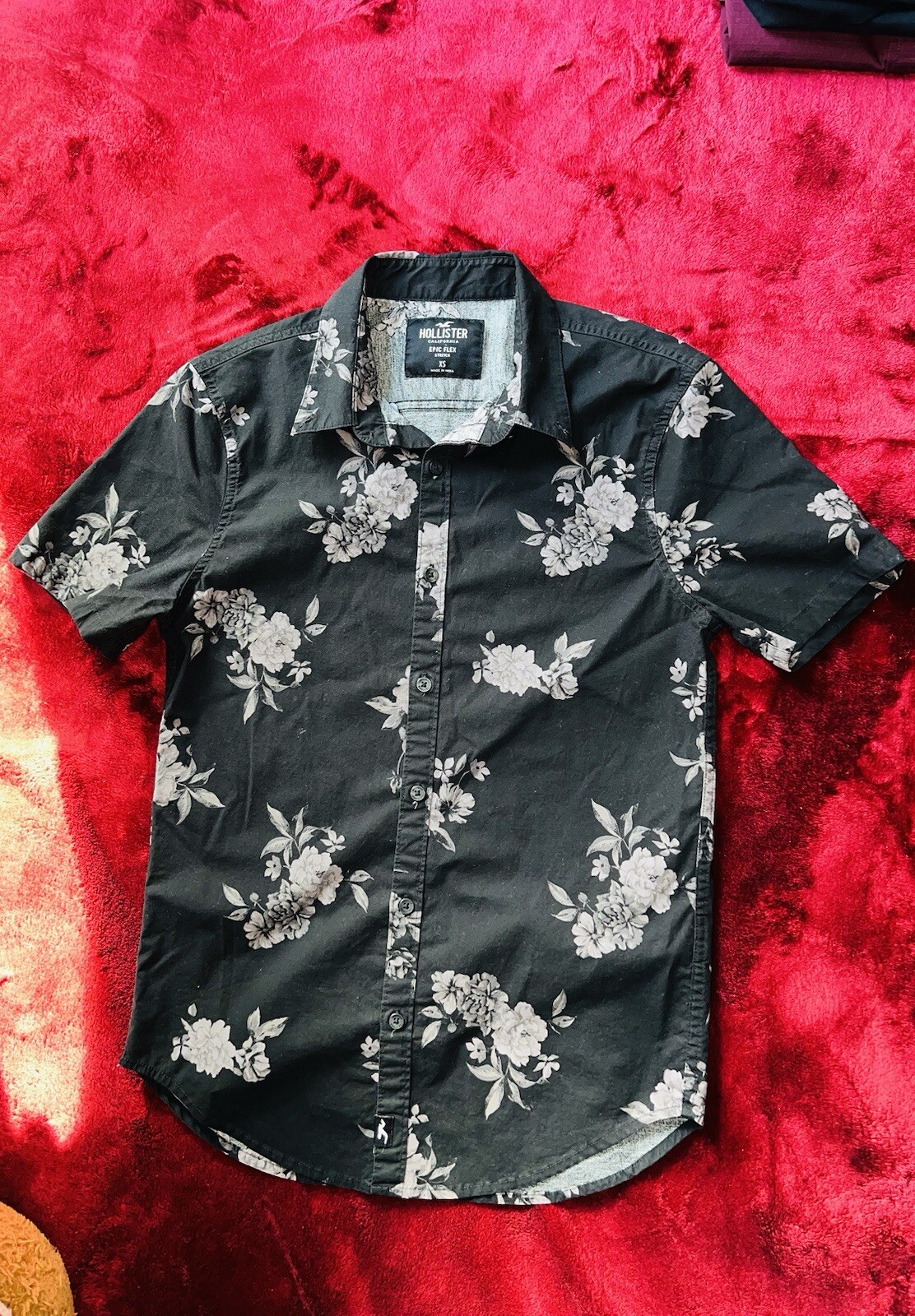 Hollister Californiana Flex Stretch Shirt Short