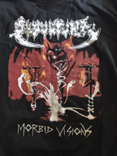 Sepultura morbid visions shirt Special Black Shirt S-4XL NG1631