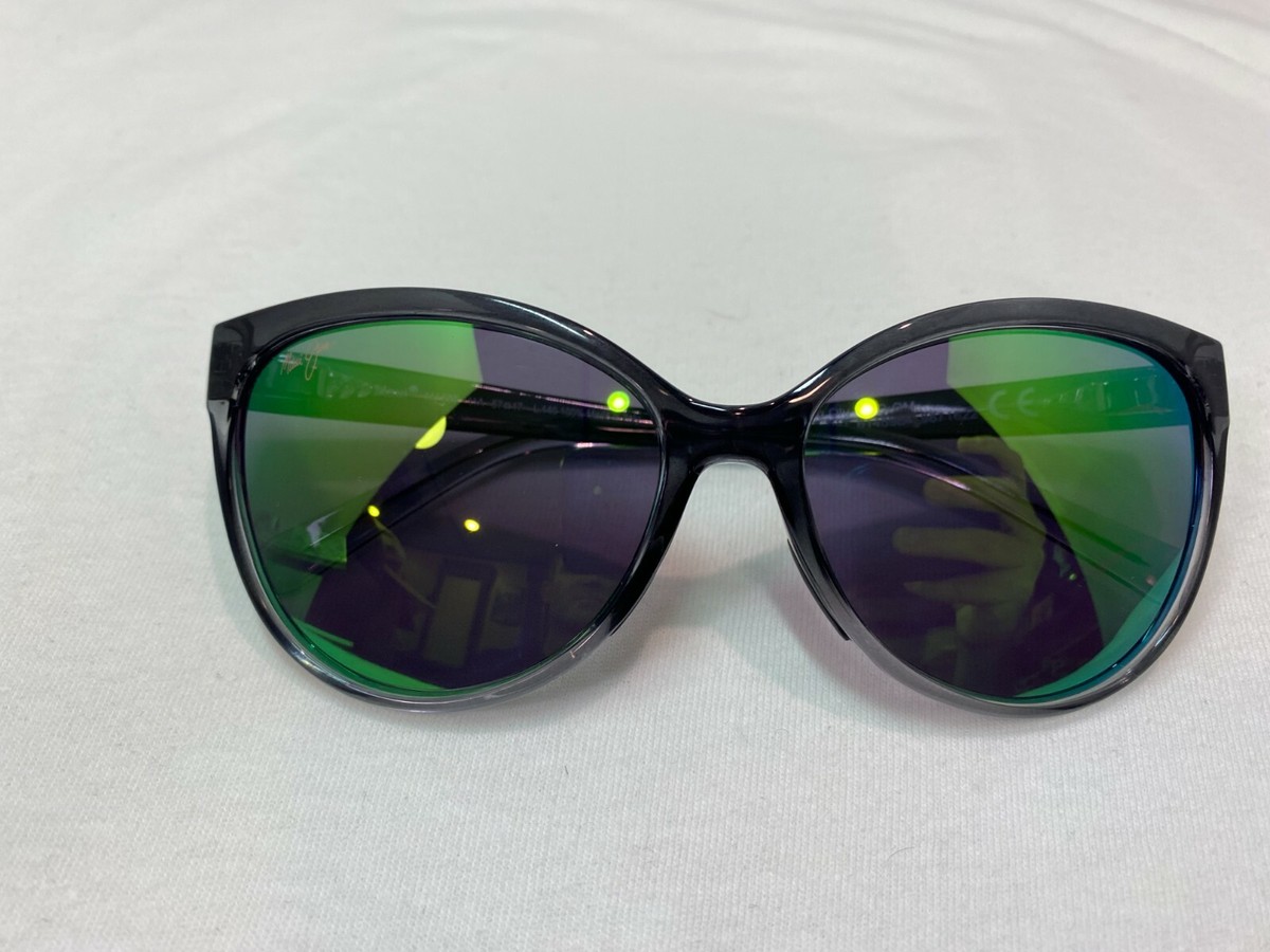 MAUI JIM OLU OLU MJ 537-11A GREY FADE W/ MAUI GREEN 