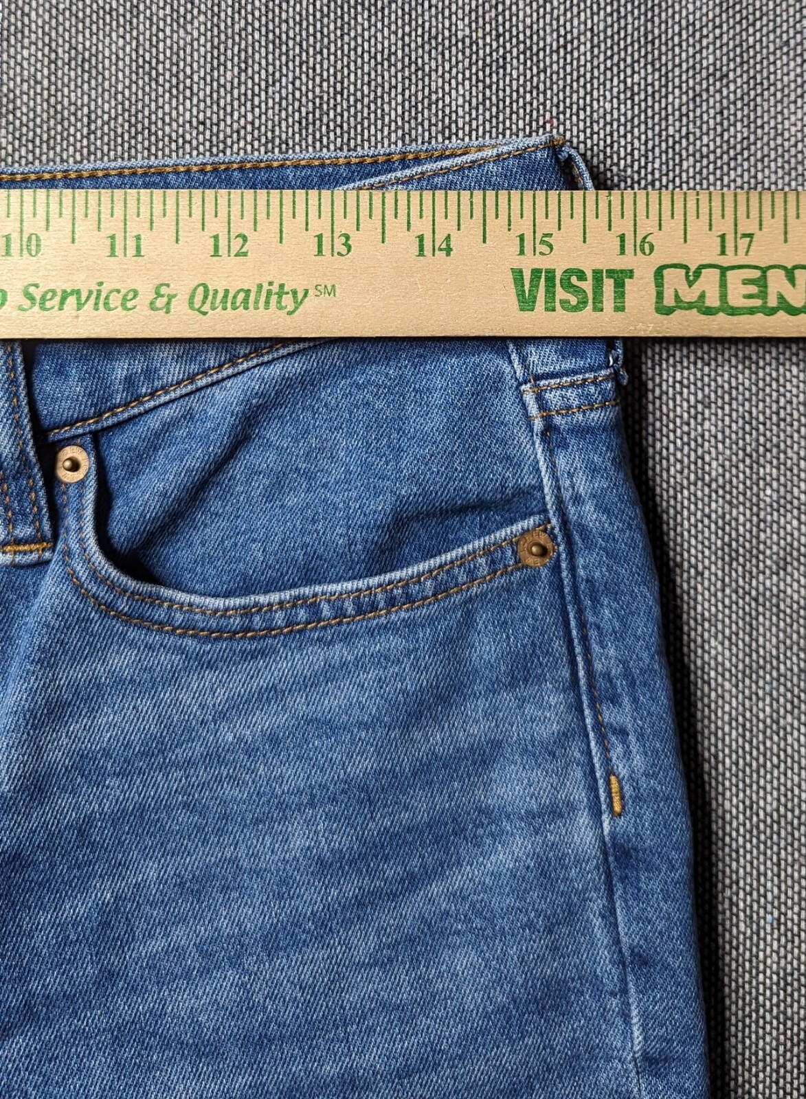 J.Crew Essential Straight Jeans Women 29P Blue Denim Loose Fit