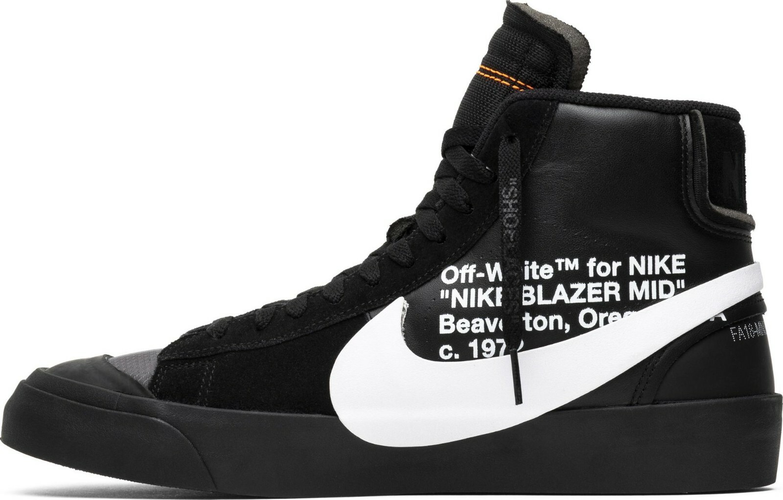 OFF WHITE X NIKE Nike Blazer Mid x Off White Grim Reaper Black AA3832 001 StockX VERIFIED