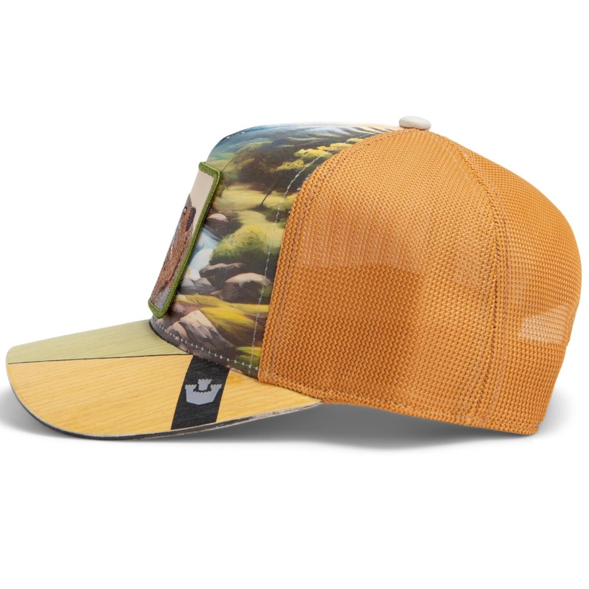 Goorin Animal Trucker Baseball Snapback Hat Cap Bitejob 65.0 Eager