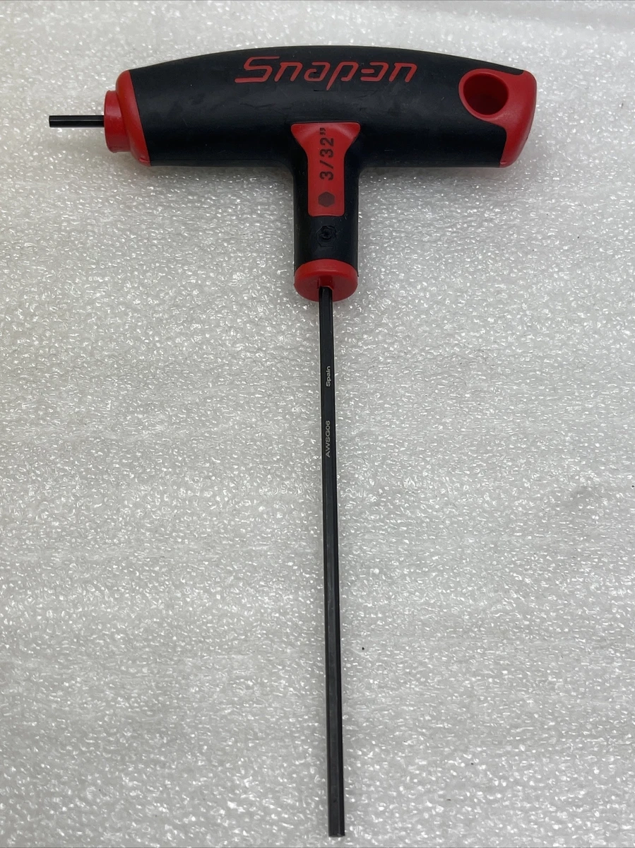 Snap On 3 32 T Shaped L Shaped Combination Hex Wrench AWSG06 New
