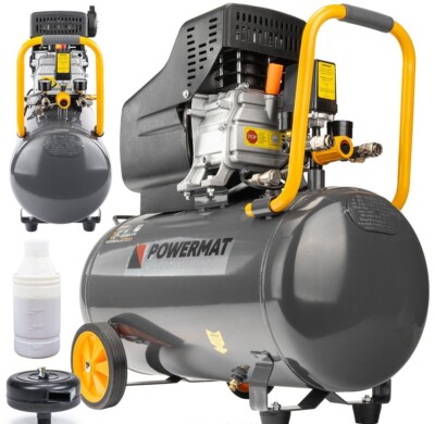 Kompressor Powermat PM-KO-50T Druckluftkompressor Luftkompressor 8bar 50L 2,5PS