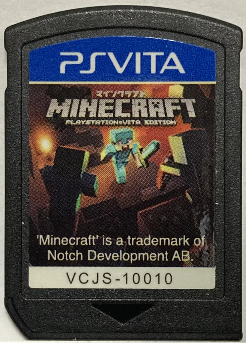 PS VITA Cartridge MINECRAFT PlayStation Vita Edition Mine Craft Japanese  Games