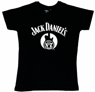 Jack Daniels T-Shirt Damen Grösse M Baumwolle 