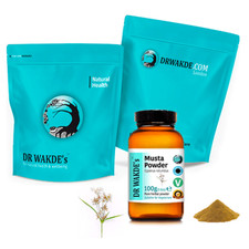DR WAKDE'S Musta Powder Cyperus rotundus  Pure, Raw  Dried Powder  Ayurv...