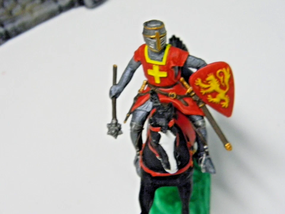 1 Caballero Templario Cruzado Montado Italeri 54mm Pro Pintado (Abril. Anuncio) Foto 4 de 4