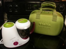 Beaba Babycook Baby Food Processor W/Travel Case Mint