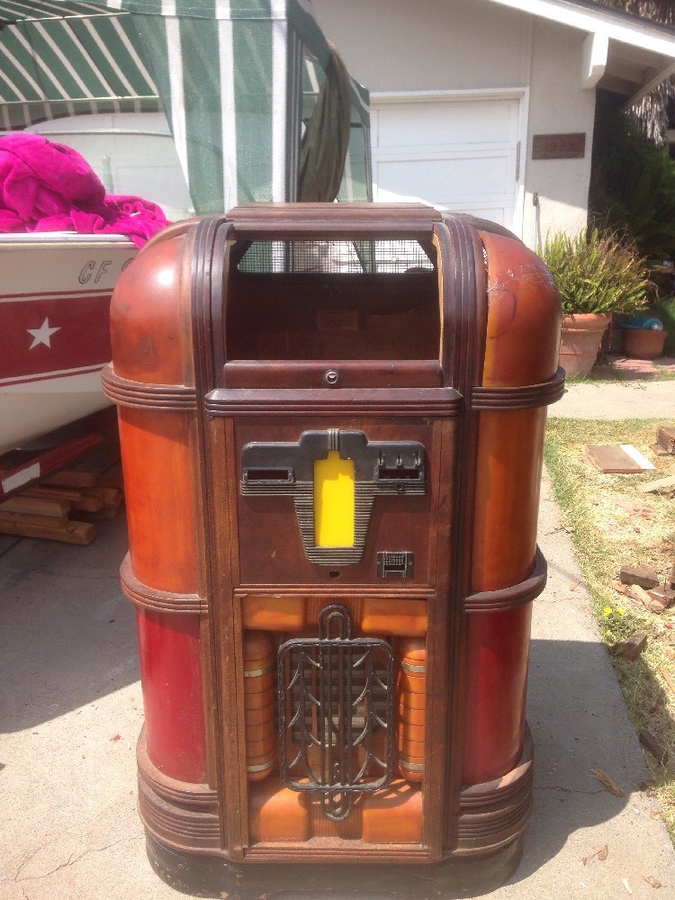Antique Jukebox 1930's, Rock-Ola Cabinet With Speaker | eBay