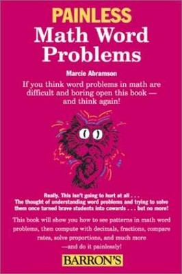 Painless Math Word Problems - Paperback, by Abramson B.D. Ed.M. - Very Good