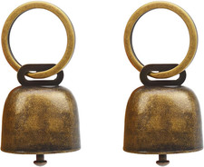 2 Pack Pet Bells for Dog Collar Charms,Suitable for Pet Pendant Accessories Deco
