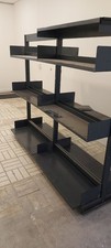 6 Double Sided Bays | Gondola Shop Shelving | Commercial Retail Metal Shelf