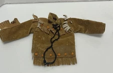 🐎Vintage 1973 Gabriel Lone Ranger Tonto Fringe Jacket For 10” Tonto With Beads