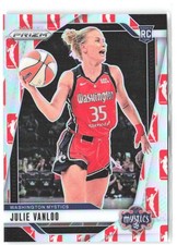 Julie Vanloo Panini Prizm WNBA - WNBA Logo Prizms 42 2024 Washington Mystics