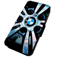 Printed Flip Phone Case For iPhone, Samsung & Huawei BMW Series 5 Wheel
