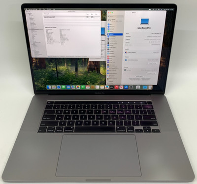 Apple MacBook Pro A2141 16'' i7 9. Gen 16GB RAM 512GB SSD Grade B US