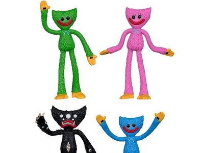 113911 Poppy Playtime 4,5 Zoll Biegbare Figuren Set (6)