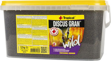 DISCUS GRAN WILD 5L / 2,2Kg - Cibo Granulare Multi-Ingrediente Che Affonda Lenta