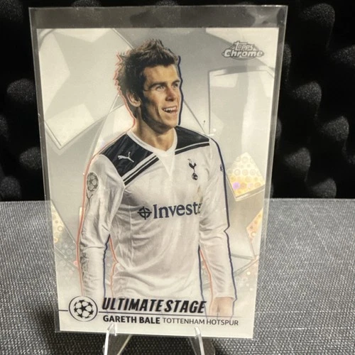 Topps 2025-26 UEFA Club Gareth Bale Ultimate Stage Chrome Tottenham US-19 Soccer
