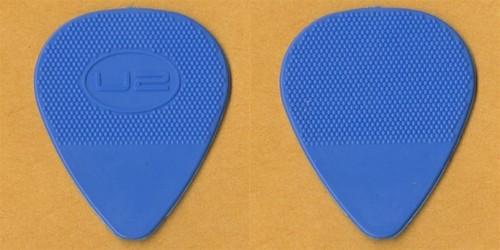U2 2005 Vertigo concert tour The Edge stage Guitar Pick