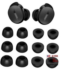 Foam Eartips Compatible with Bose New QuietComfort Earbuds 2024 New, 6 Black