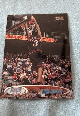 1998-99 Topps Stadium Club - Chrome Allen Iverson #SCC27
