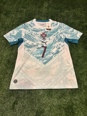 JUST RELEASED 2026 WC - PORTUGAL Ronaldo 7 Away White Adult Jersey