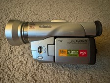 Canon Elura 70 MiniDV Silver Handheld 360X Digital Zoom NTSC Video Camcorder