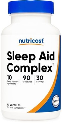Nutricost Sleep Aid Complex 1330mg, 90 Capsules, 30 Servings