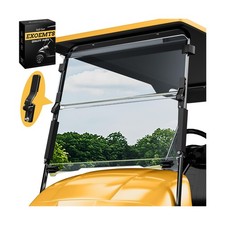 EXOEMTS Golf Cart Windshield for EZGO TXT 1995-2013 Gas Electric, 40.7" W X...