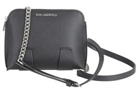 Karl Lagerfeld Damen Handtasche Tasche Schultertasche Clutch Bag Schwarz