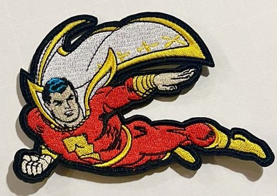 SHAZAM! embroidered figure patch Superman shazam batman Captain
