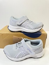 01462 Asics Kids Contend 8, Preschool Running Shoes Grey-US 11