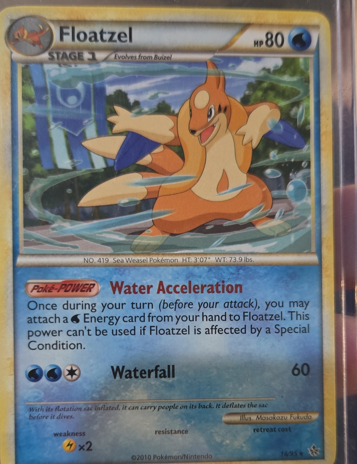 Floatzel 16/95 Unleashed Regular
