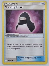 Stealthy Hood 186/214 Unbroken Bonds Uncommon Trainer