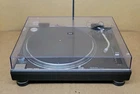 Technics SL-1210MK2 Direct Drive Turntable Quartz Black - SPINS, NO NEEDLE/AS IS