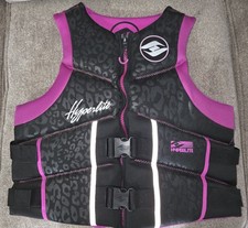 Hyperlite Women  s Life Jacket Vest USCG Approved Wakeboard Pink Black XL