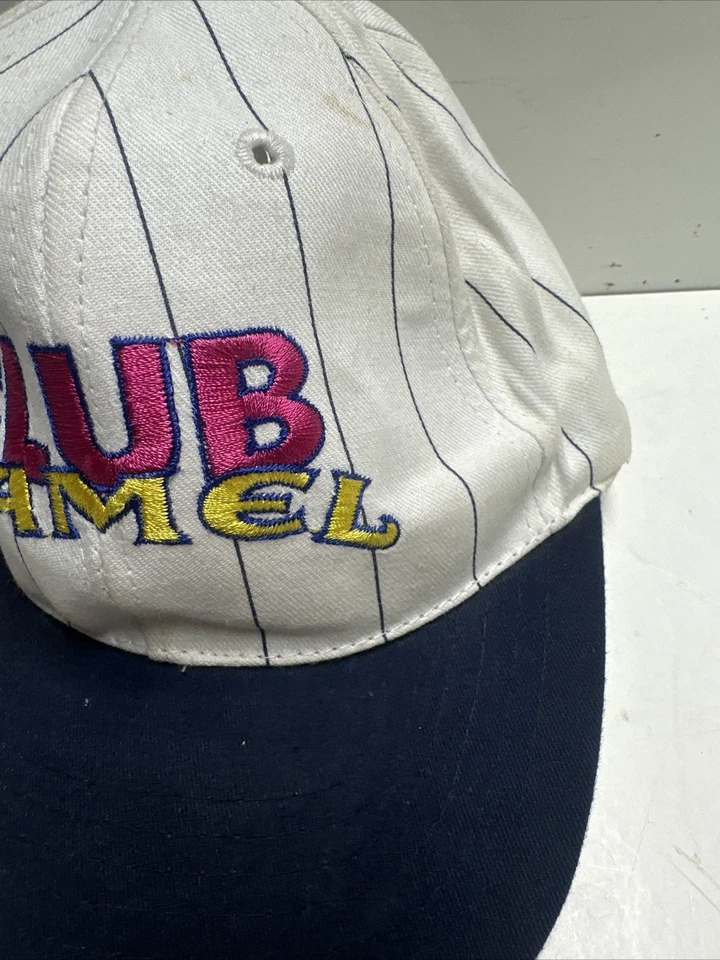 Gorra Club Camel Member Snapback Multicolor OS Ajustable Bordada Rayas Foto 3 de 4