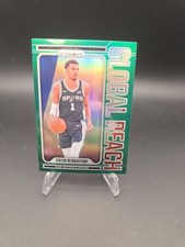 2024 Prizm Global Reach Victor Wembanyama Green Prizm #9